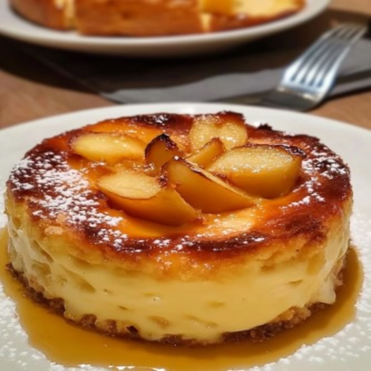 Gâteau Flan Pomme