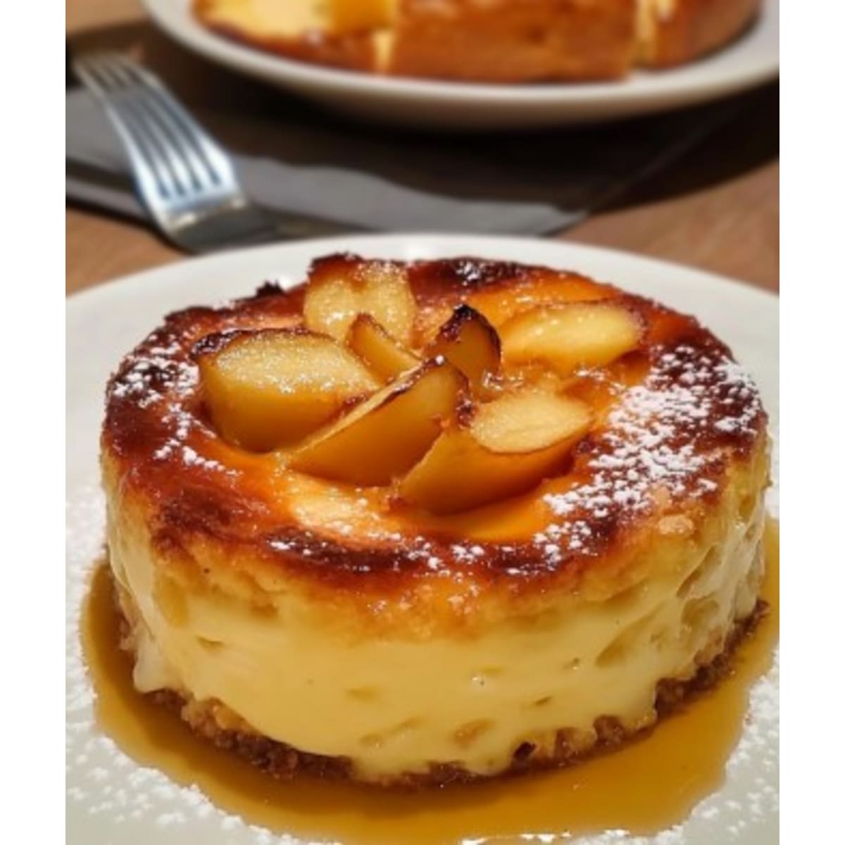 Gâteau Flan Pomme2