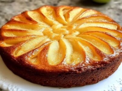 Délicieux Gâteau aux Pommes Léger et Sain