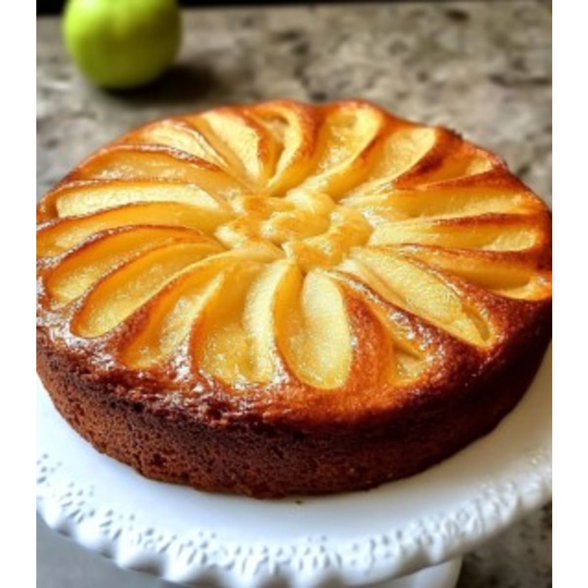 Gâteau Pommes Sain2