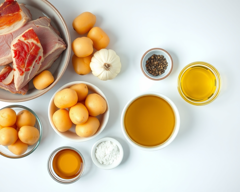 ingredients-de-la-recette-roti-porc-savoureux