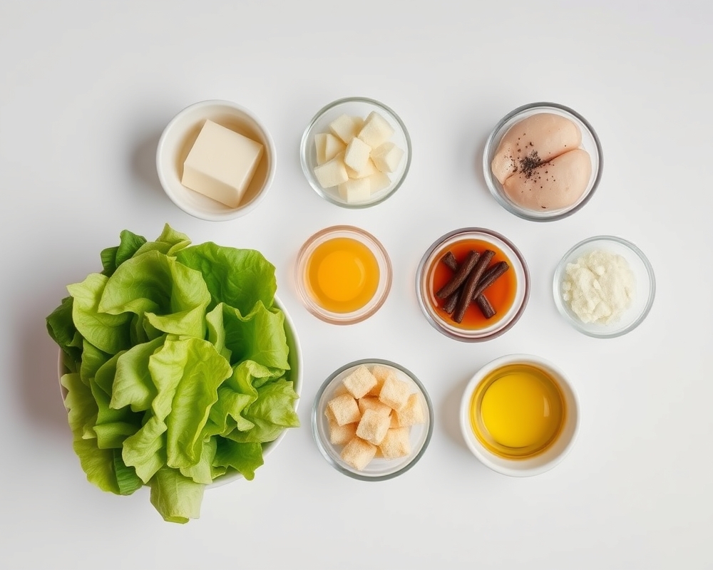 ingredients-de-la-recette-salade-cesar-parfaite