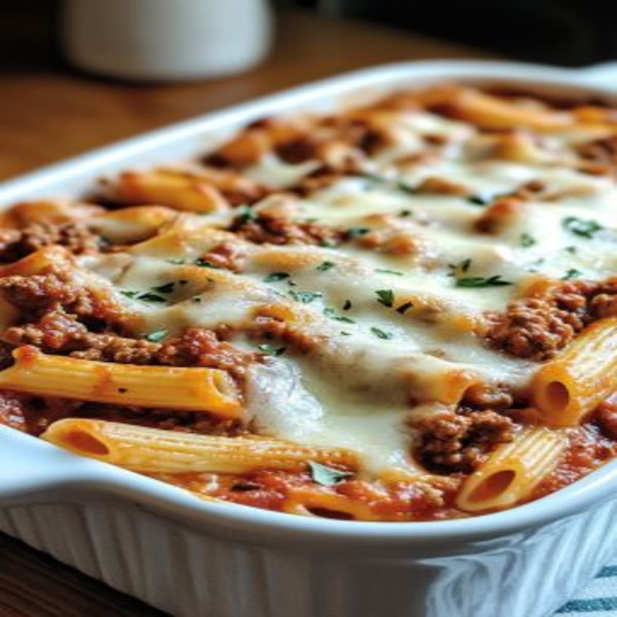 Mostaccioli Gratiné Savoureux