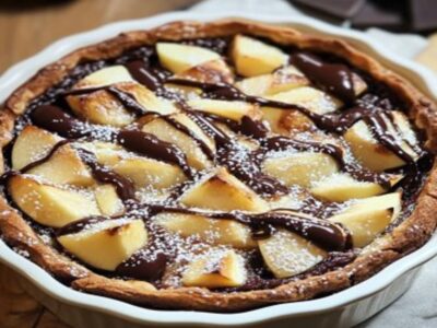 Clafoutis Gourmand : Poires & Chocolat