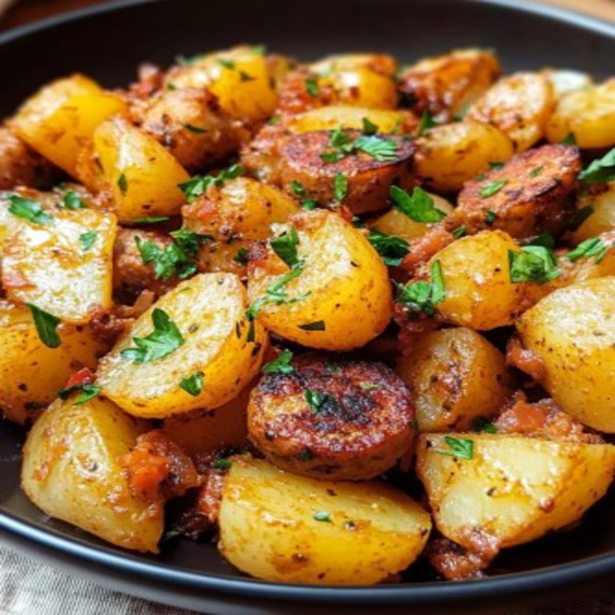 Pommes Chorizo Savoureuses