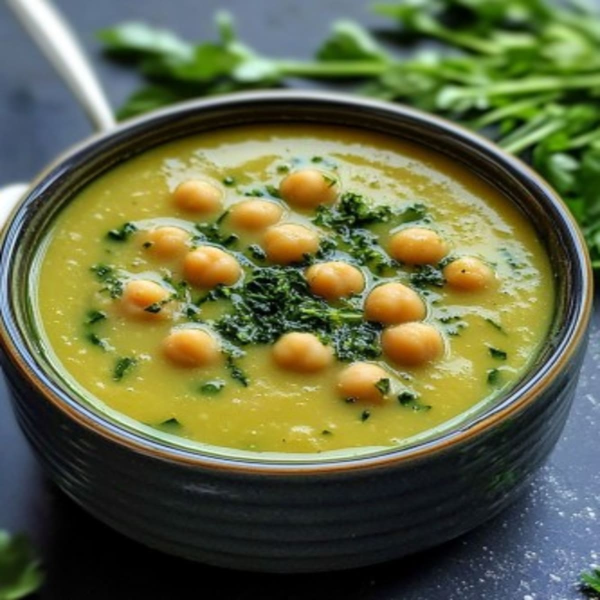 Soupe Courgettes Chiches