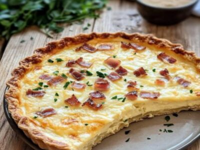 Tarte Camembert & Lardons : Délice Gourmand