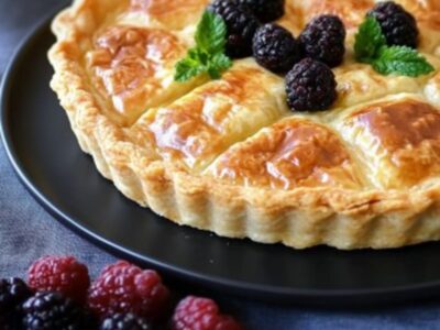 Délicieuse Tarte au Maroilles : Goût Épatant !