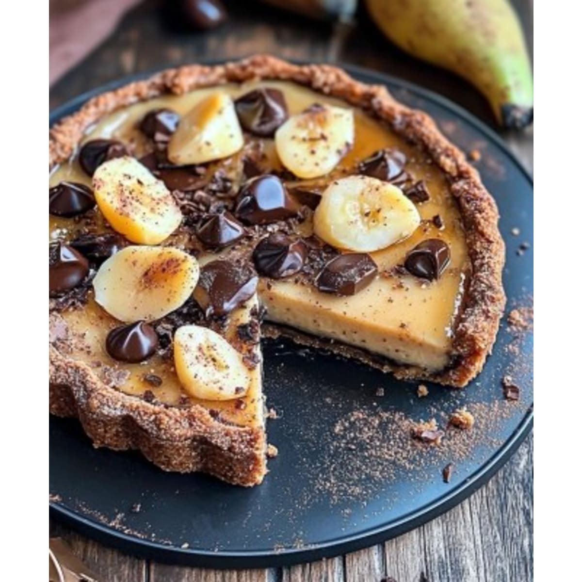 Tarte Rhum Amandes Chocolat2