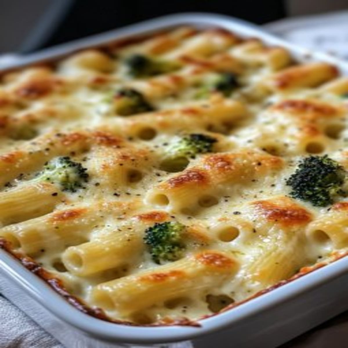 Ziti Alfredo Brocoli