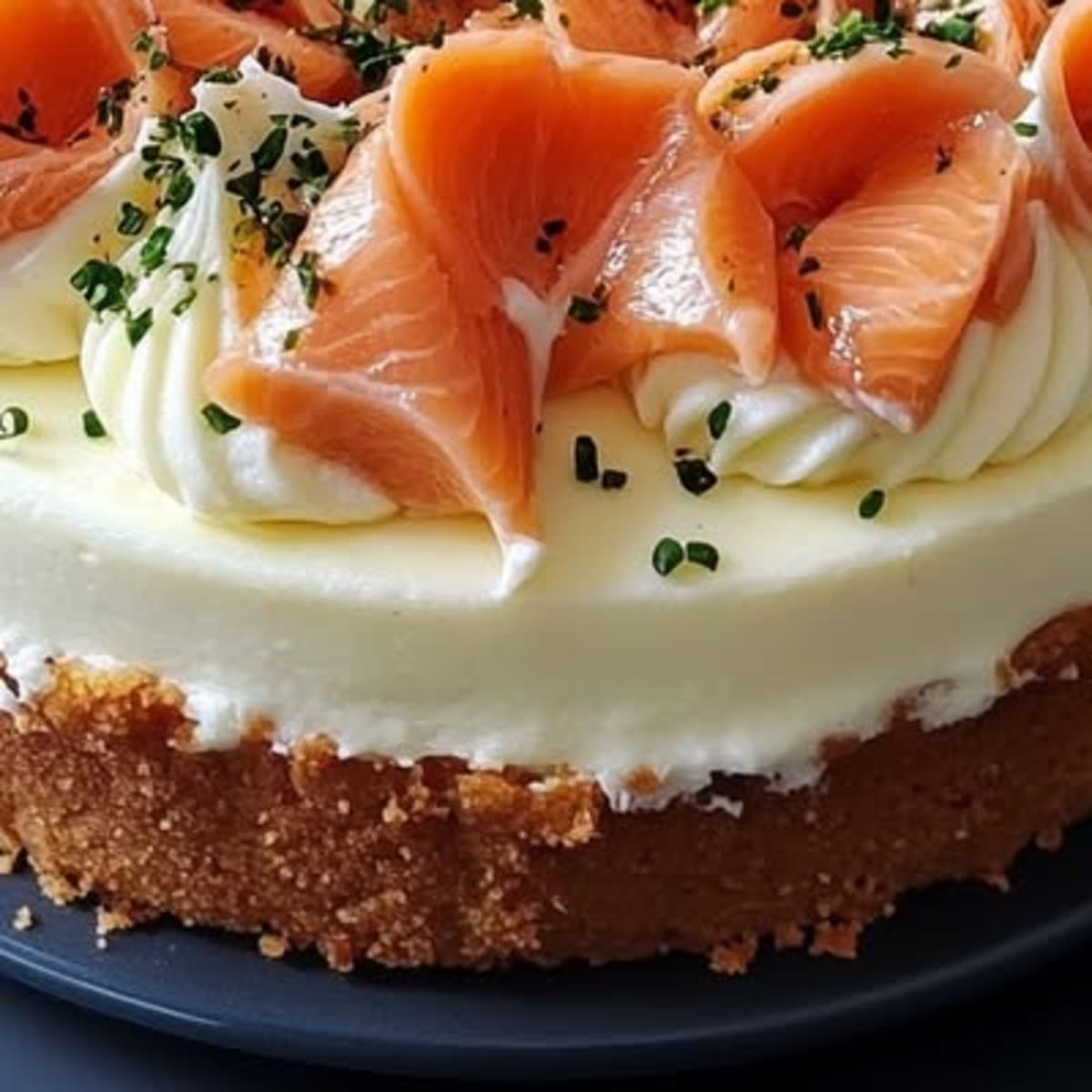 Cheesecake Saumon Fumé2