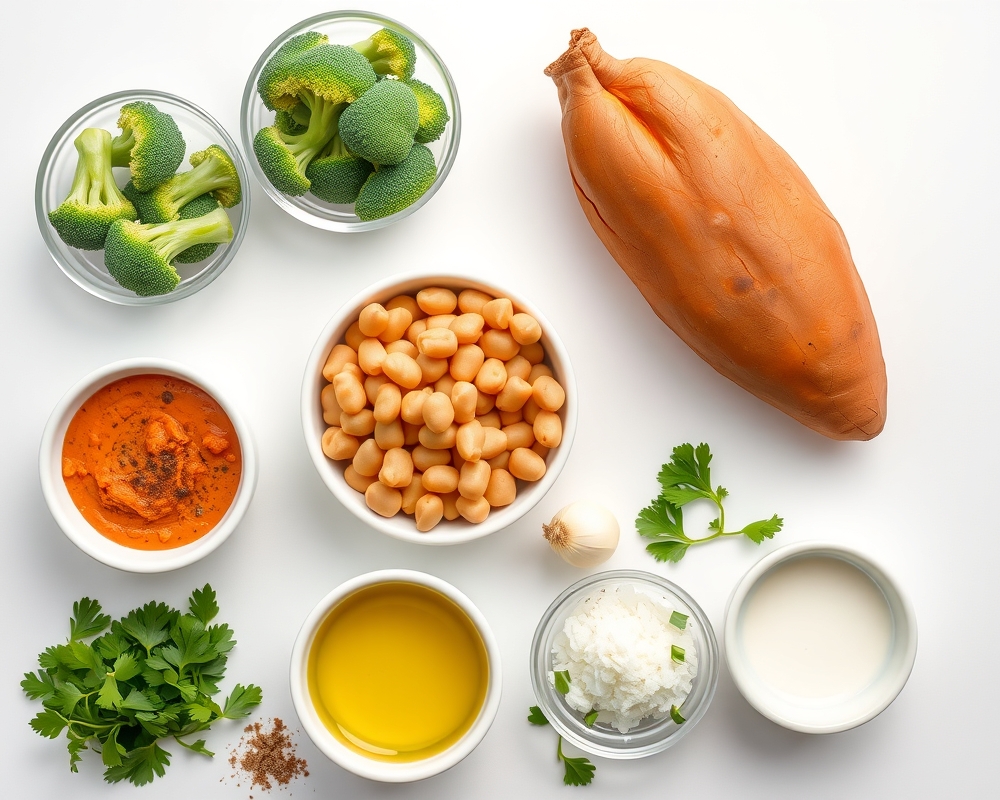ingredients-de-la-recette-curry-douceur-vegetalienne