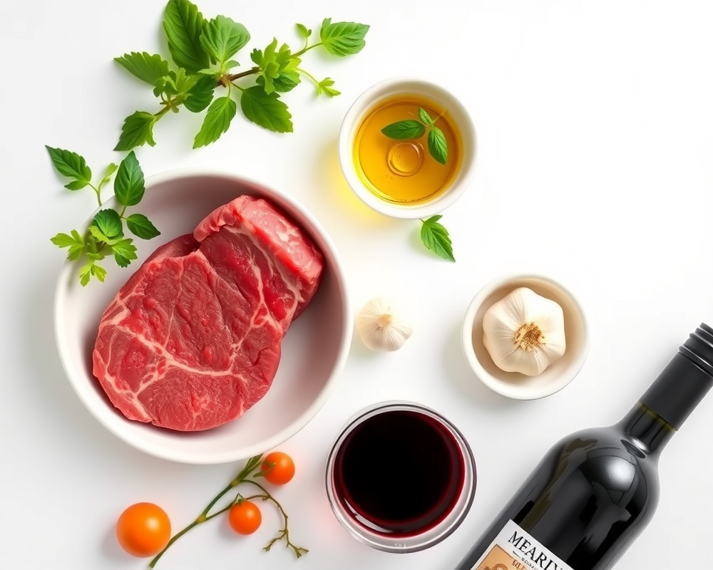 ingredients-de-la-recette-steak-four-savoureux