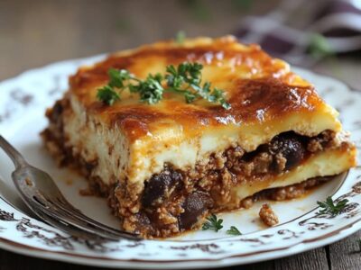 Moussaka Grecque Savoureuse et Irrésistible