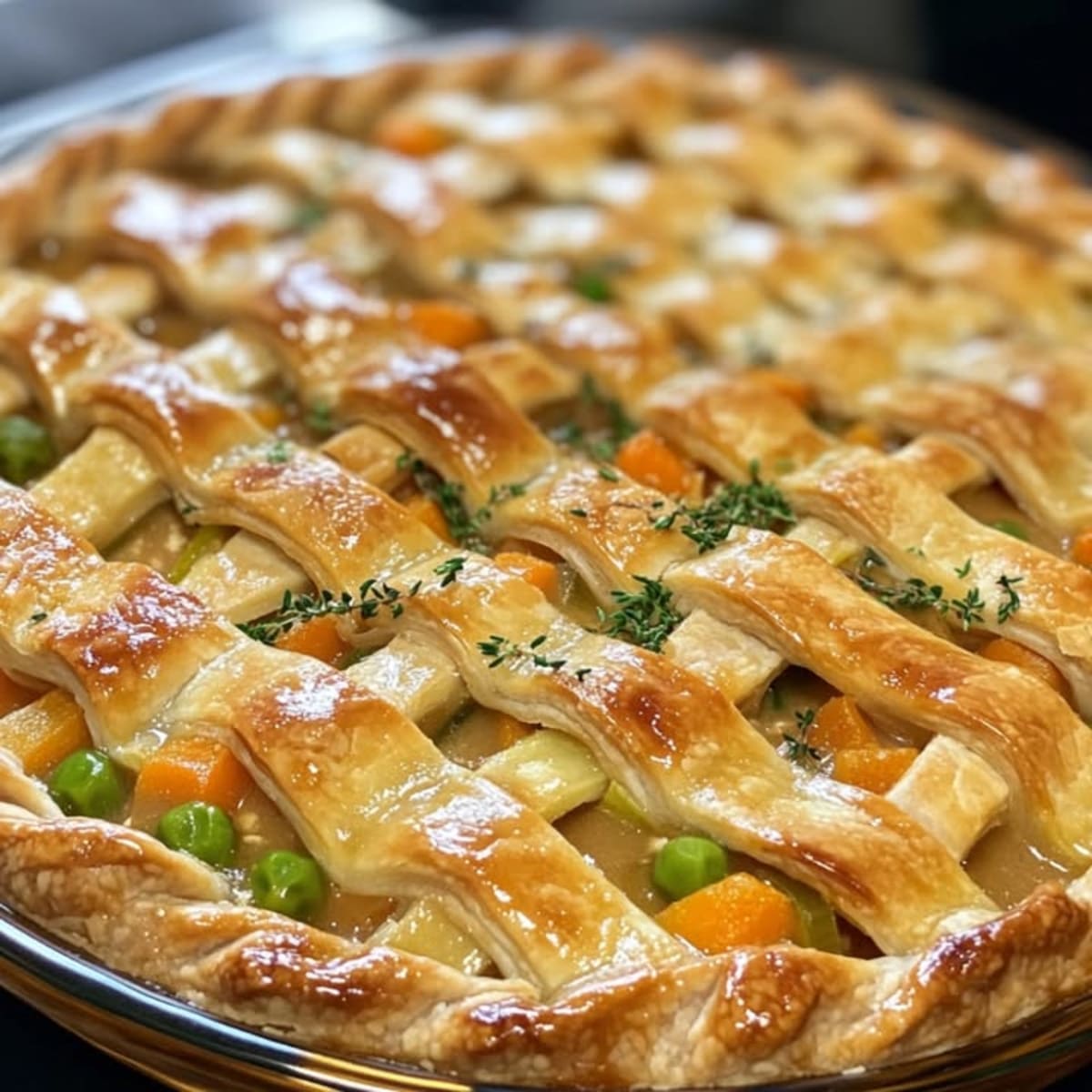 Tourte Légumes Étagée