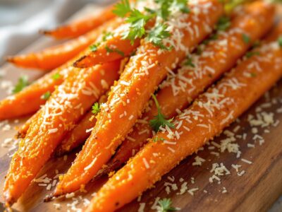 Bâtonnets de carottes croustillantes au parmesan : 5 Secrets pour des Saveurs Explosives