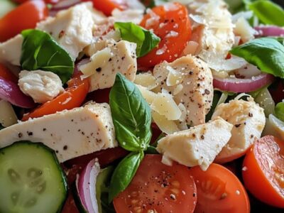Salade Éclatante au Poulet et Avocat