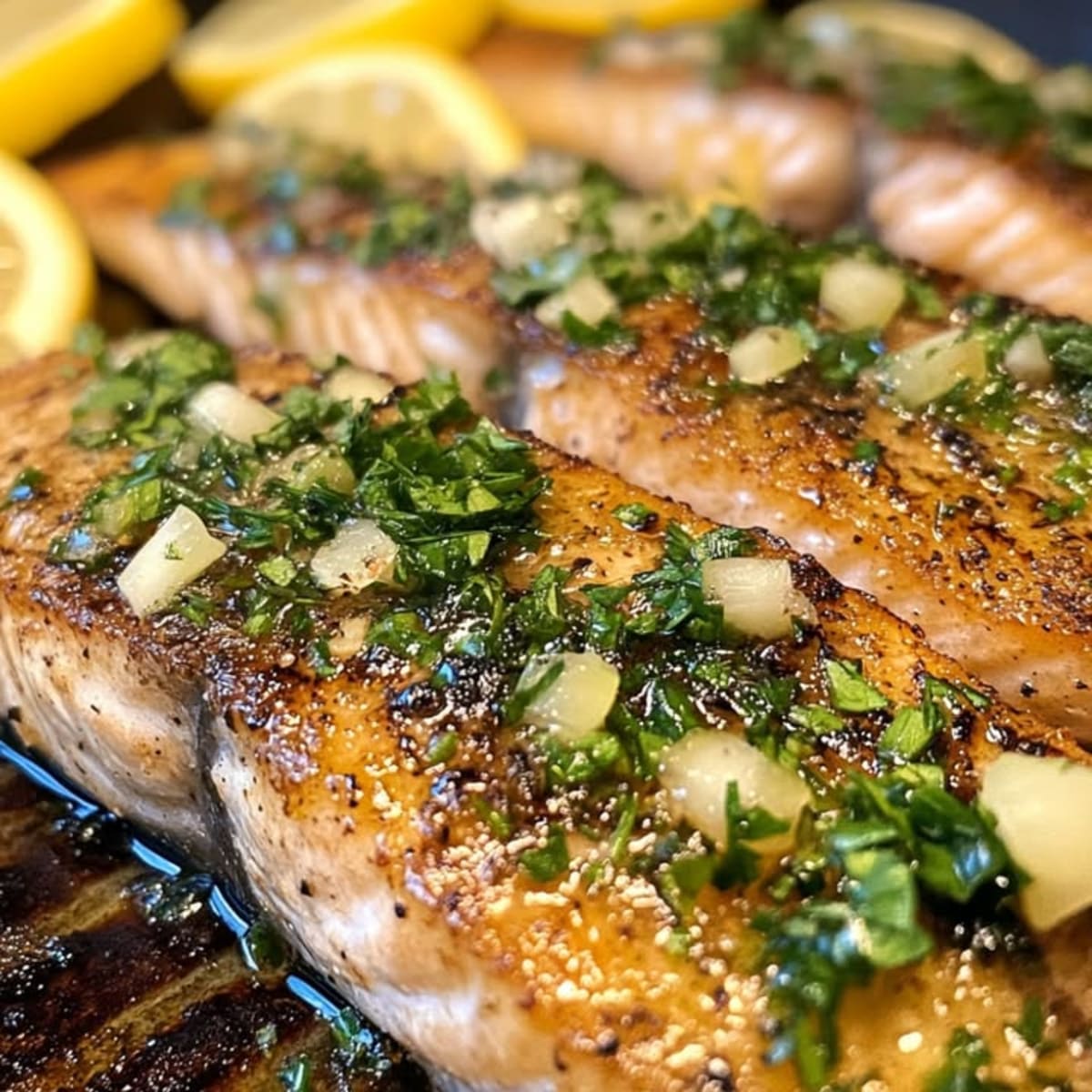 Truite Grillée Herbes Citron
