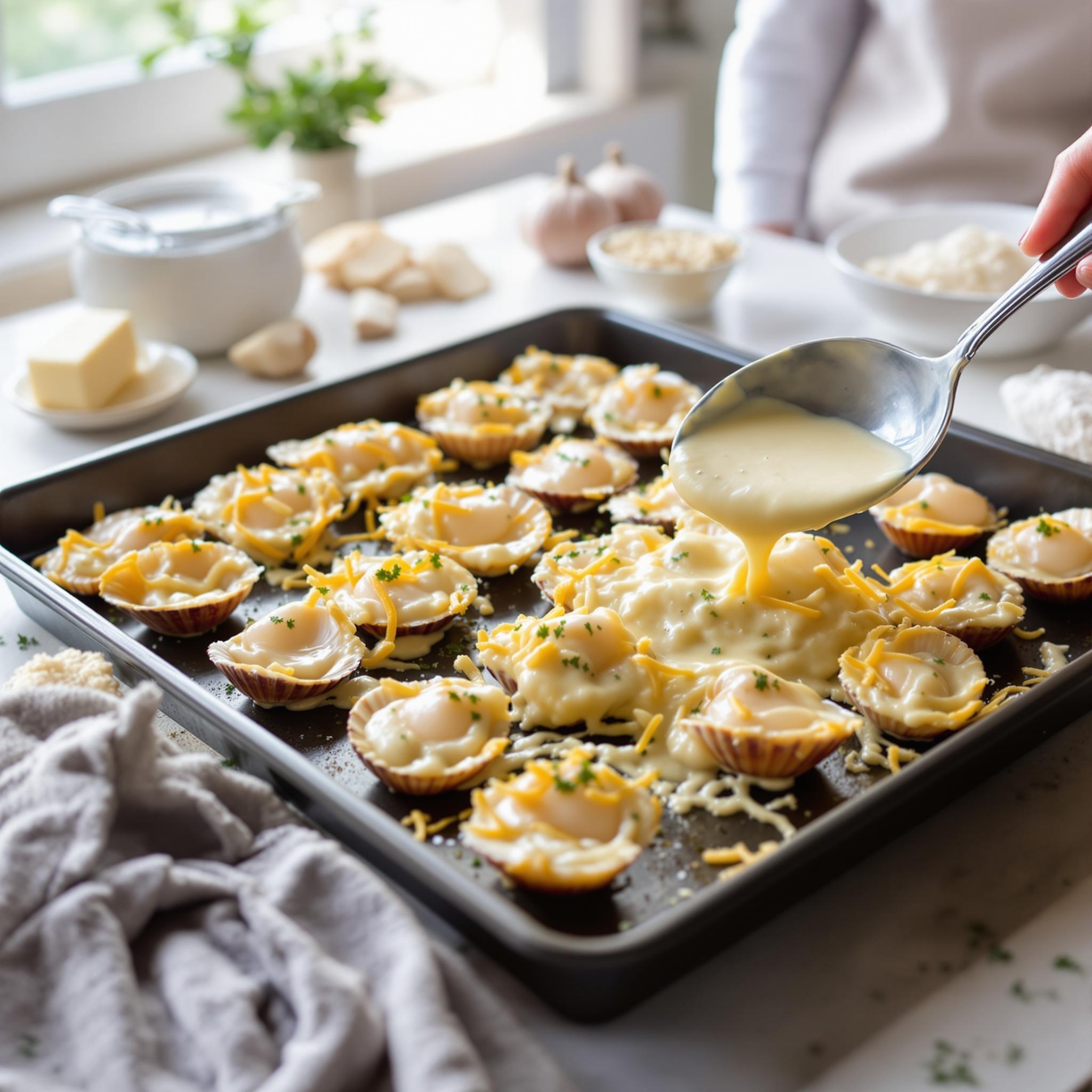 recette coquille saint jacques gratinée bretonne