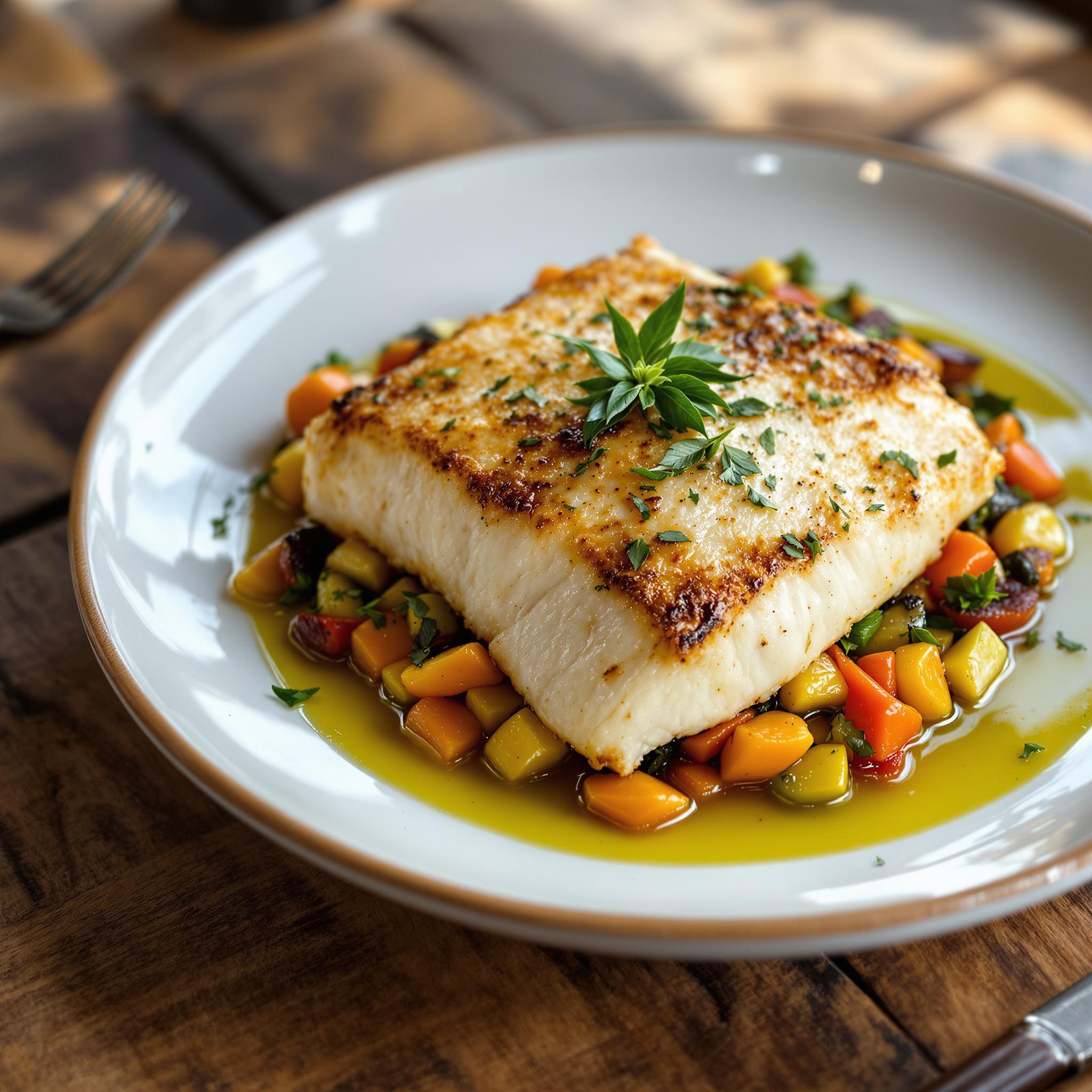 recette de filet de merlu au four