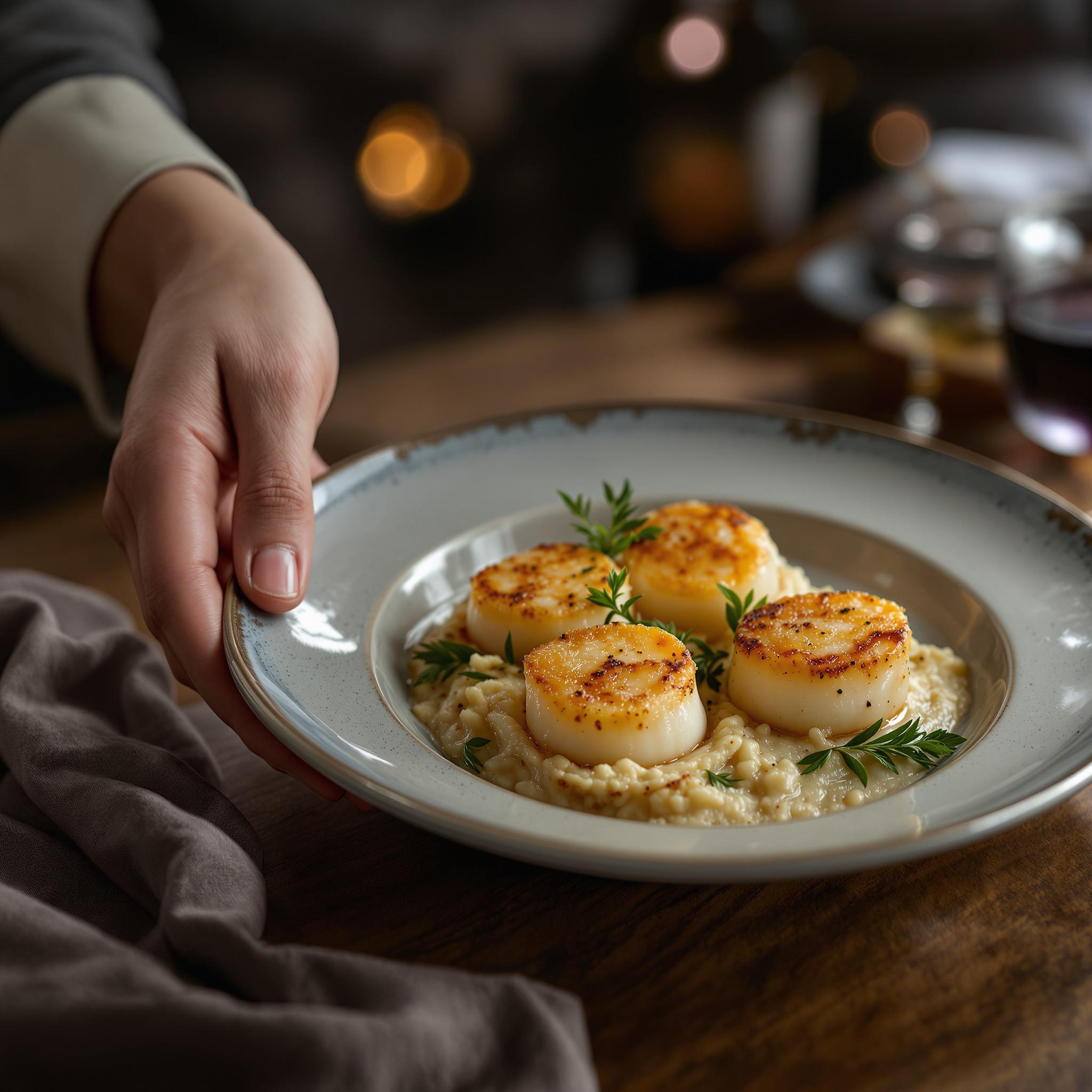 recette coquille saint jacques gratinée bretonne