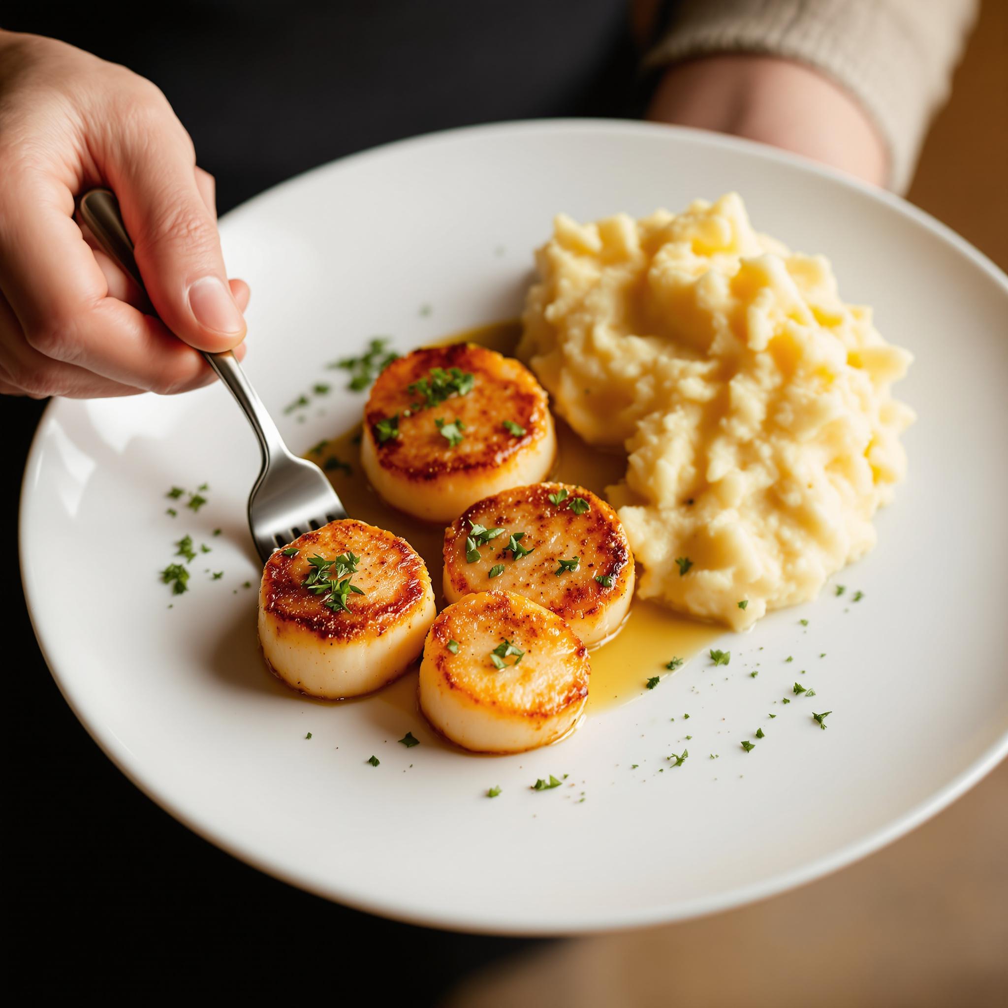 recette noix de saint-jacques congelées à la poêle