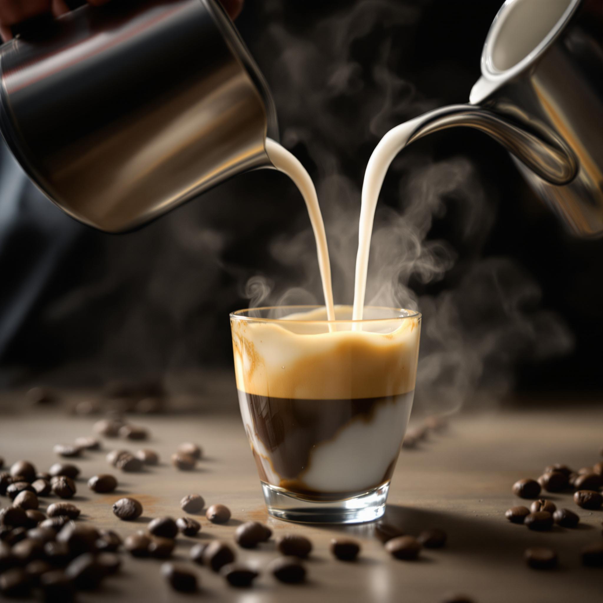 café latte recette