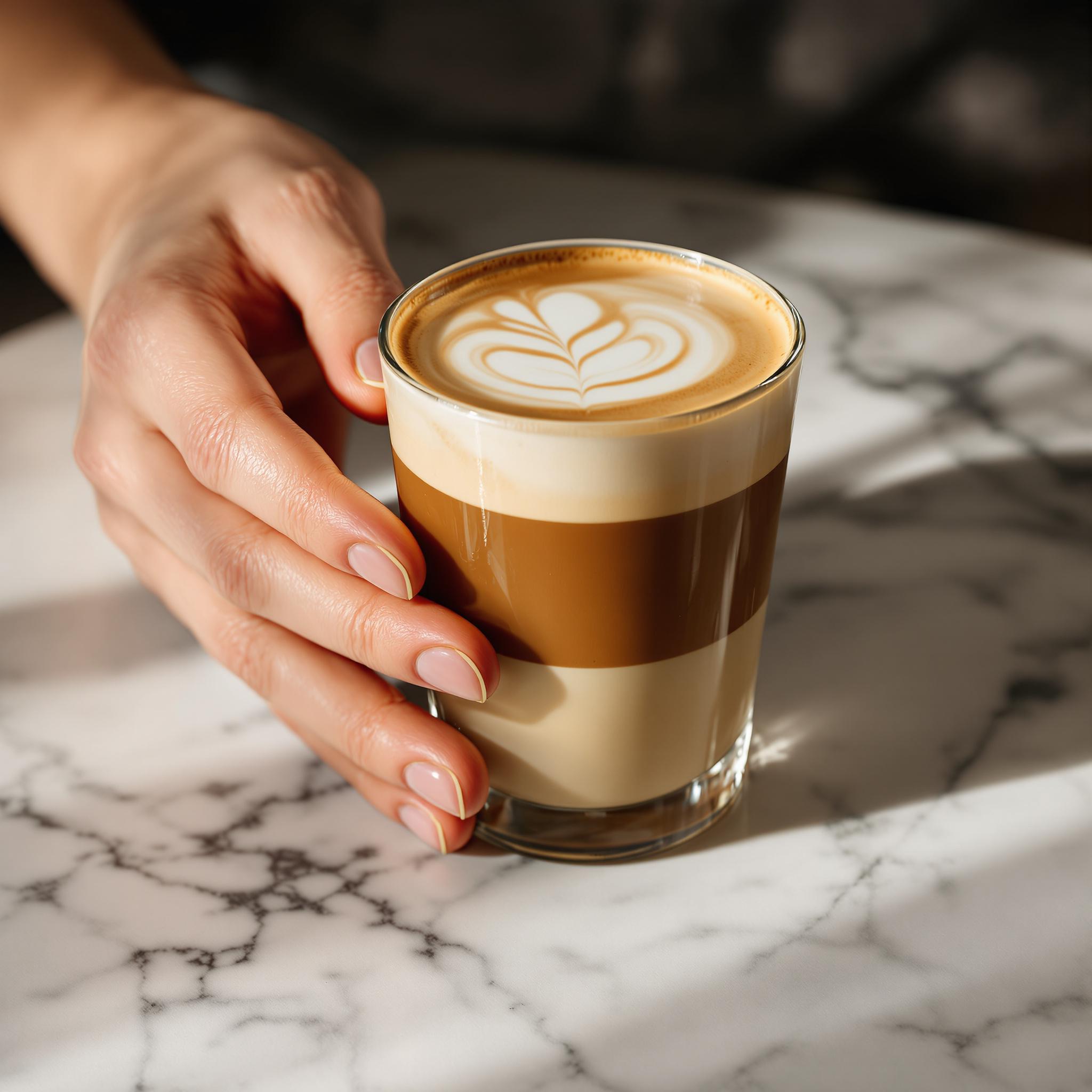 latte macchiato recette