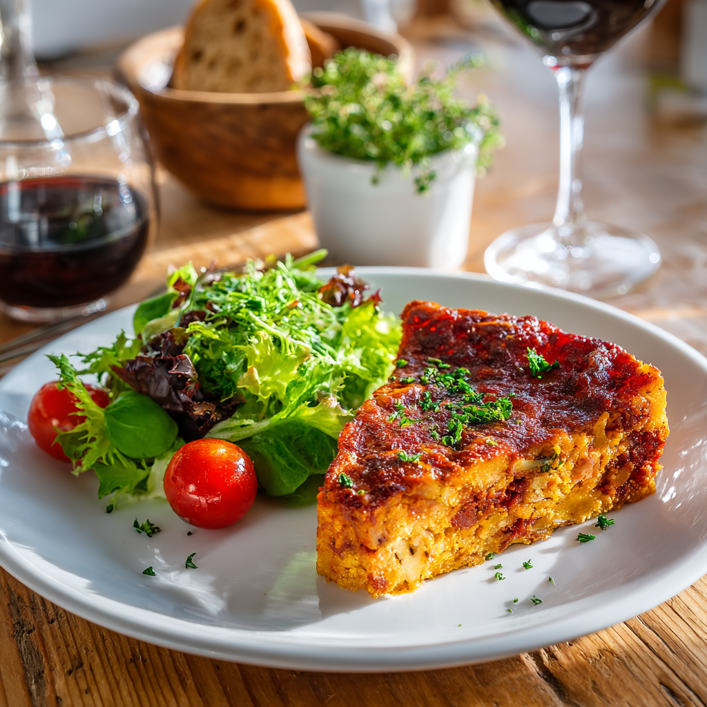 cake au chorizo