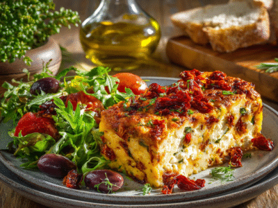 Recette Délicieuse : Cake Feta Tomates Séchées Facile à Préparer