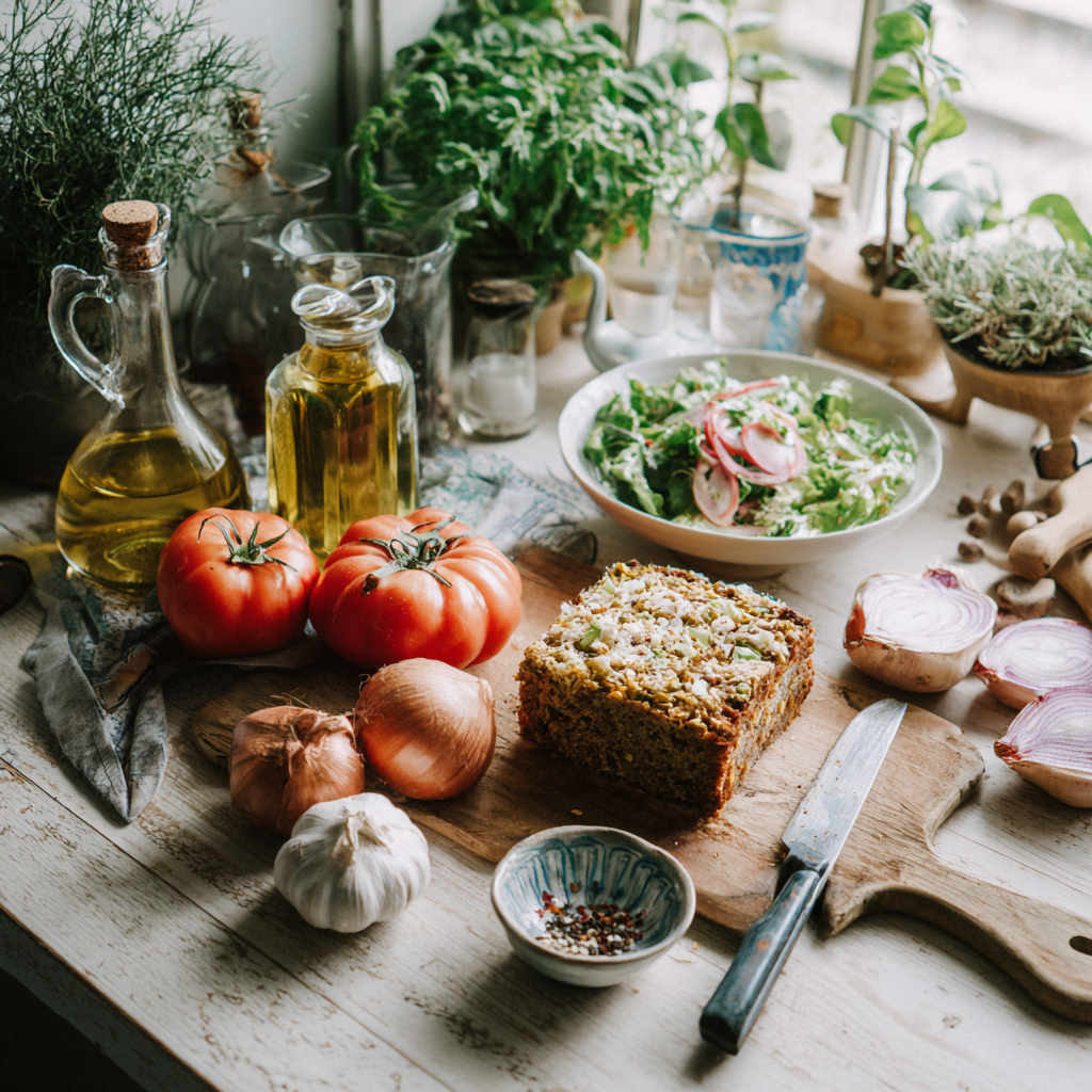 cake tomates séchées