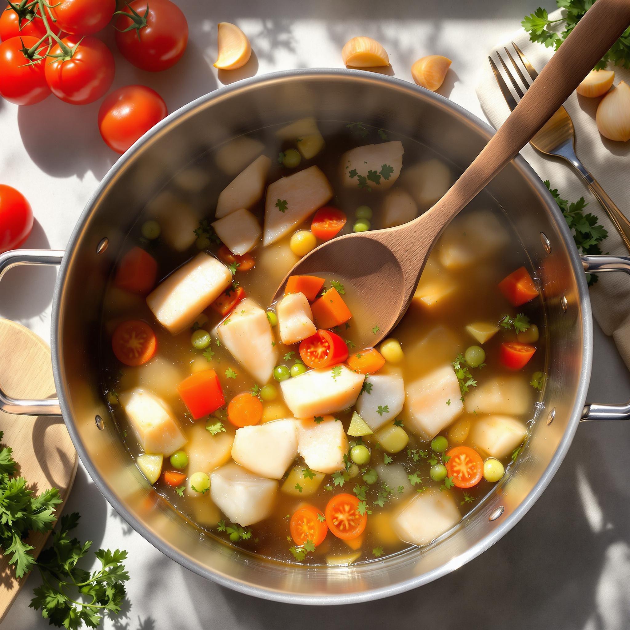 recette soupe de poisson facile