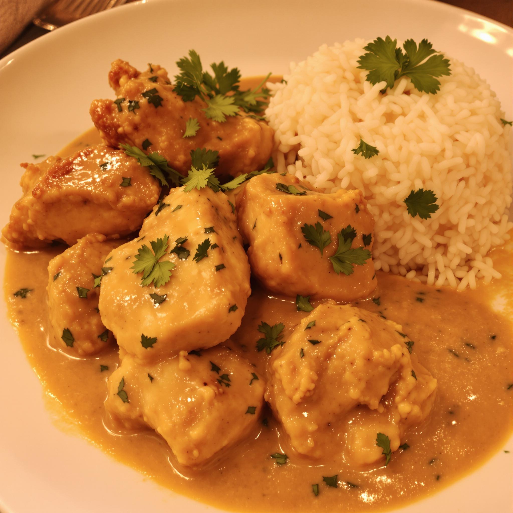 poulet au beurre de cacahuète recette