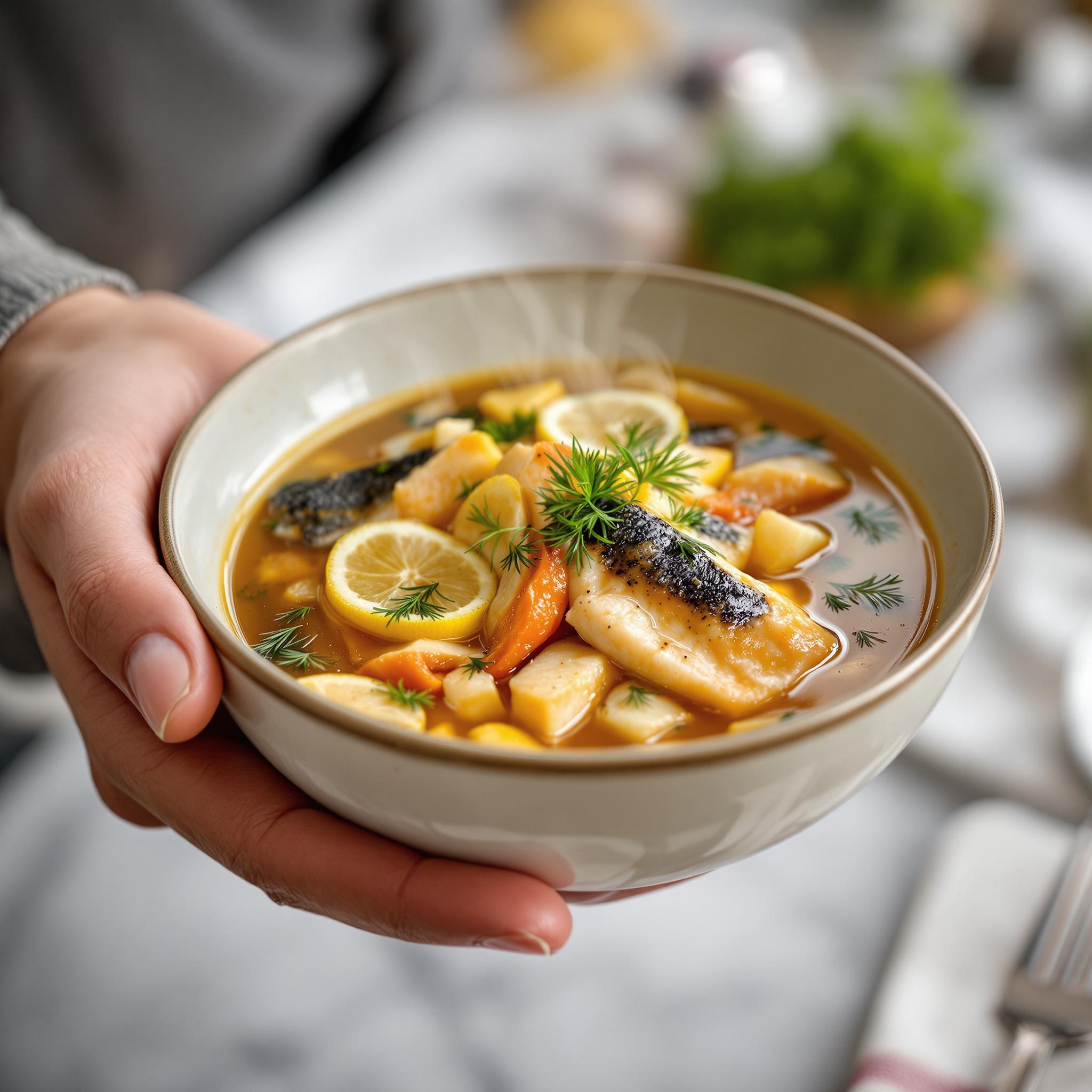 recette soupe de poisson facile