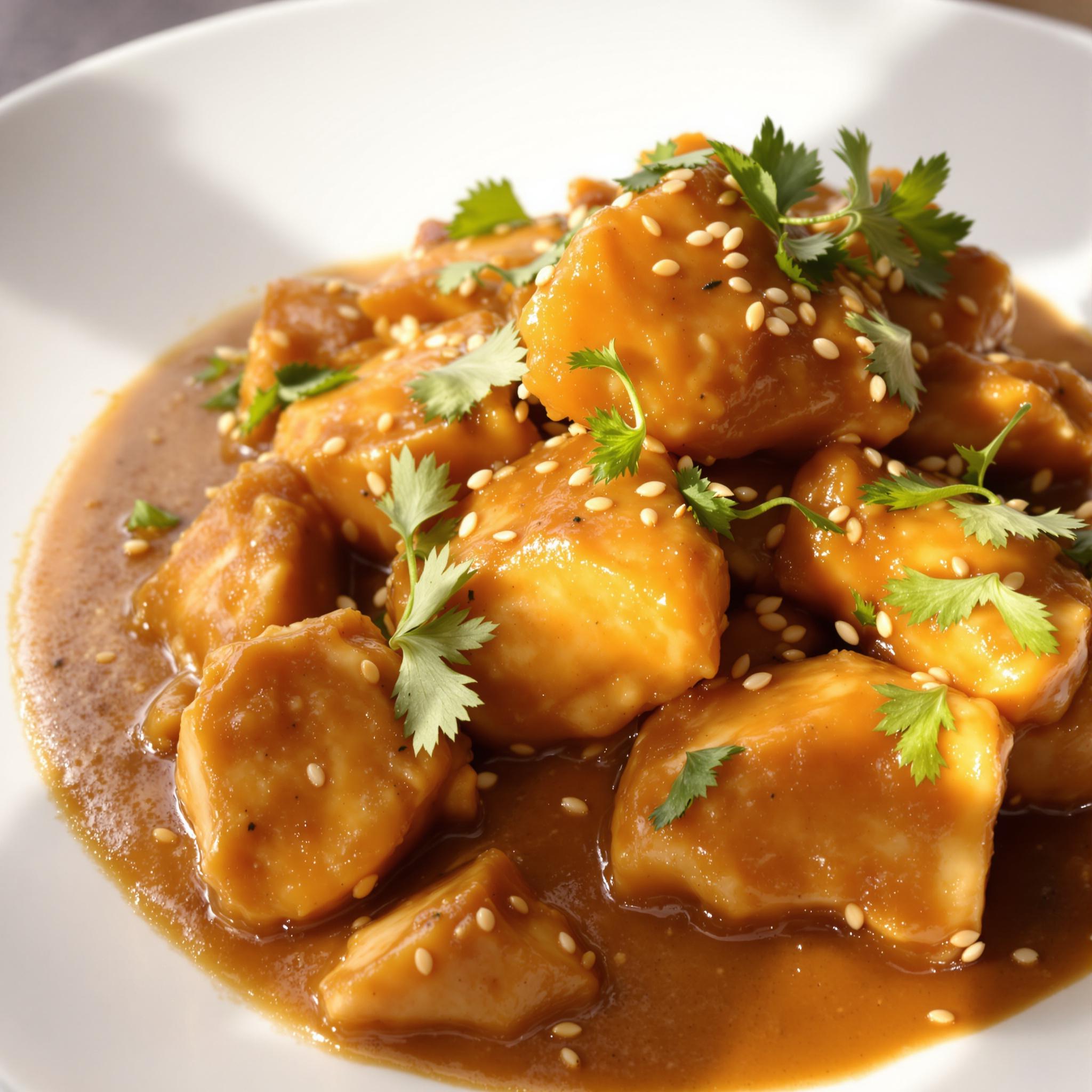 recette poulet beurre de cacahuète
