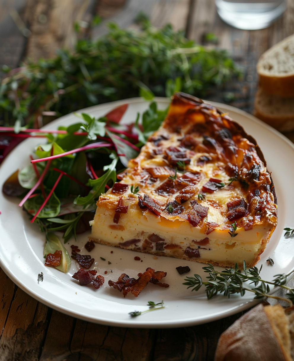 cake au lardon fromage