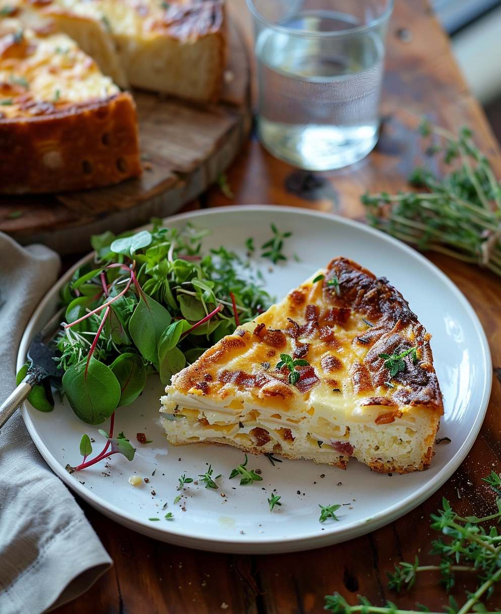 cake au lardon fromage