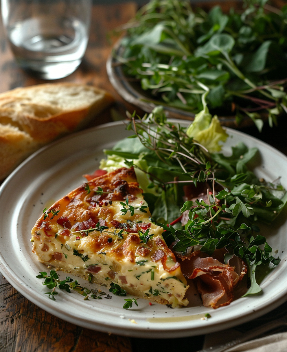 cake au lardon fromage