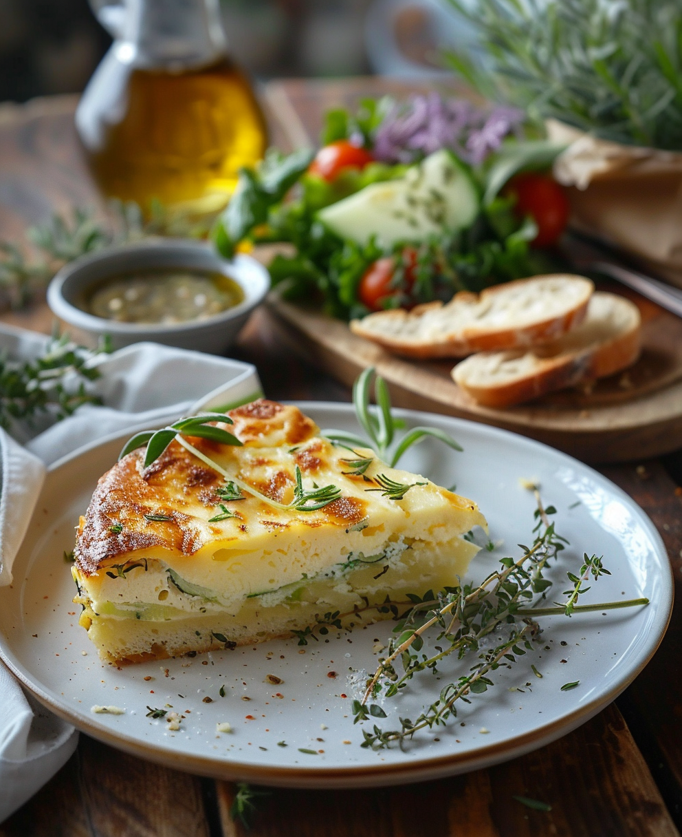 cake aux courgettes et chèvre