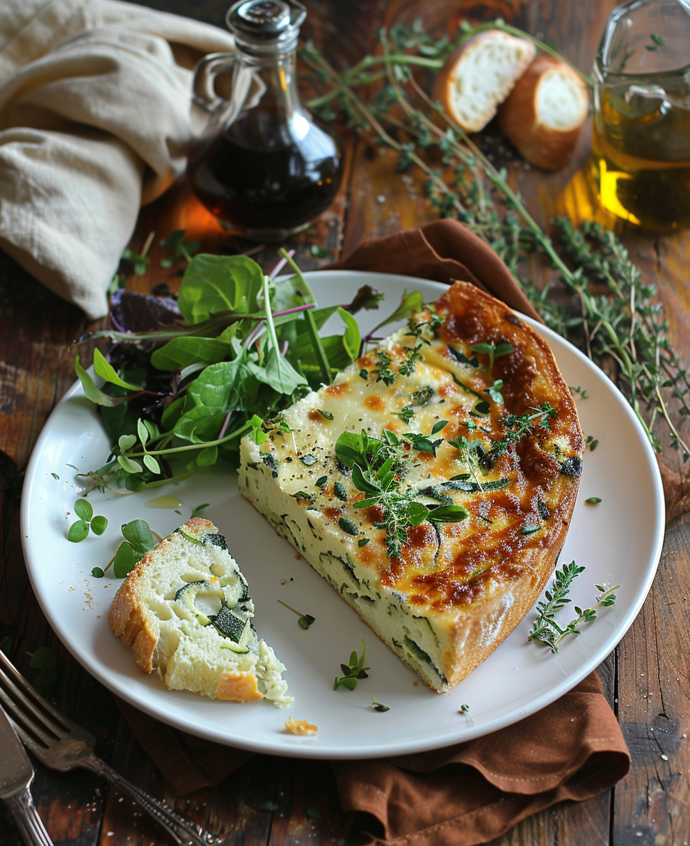 cake aux courgettes et chèvre