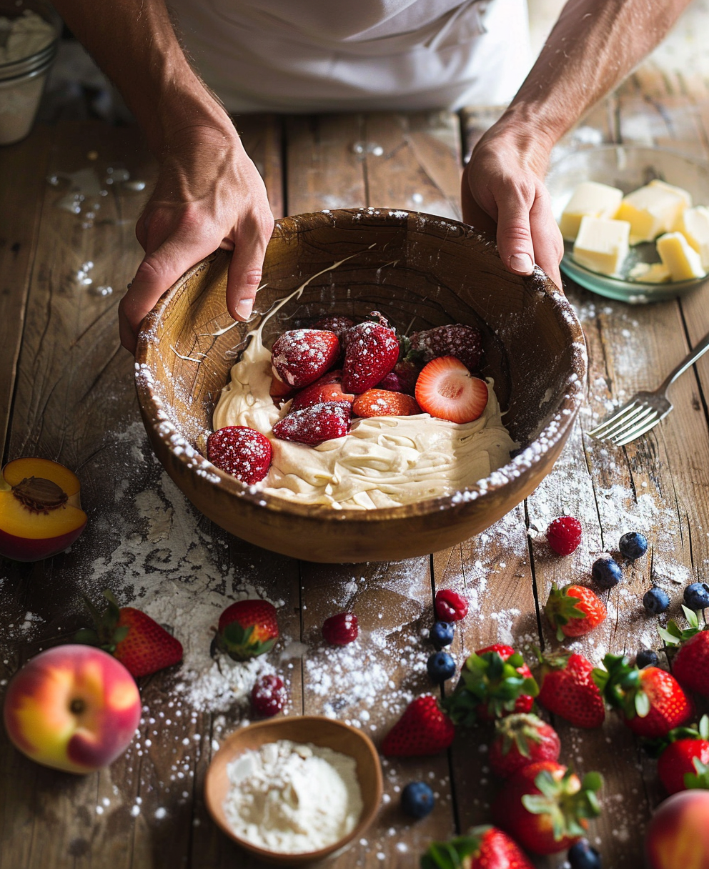 cake aux fruits