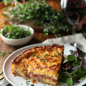 Recette Délicieuse : Cake aux Lardons et Fromage – Simple et Savoureux