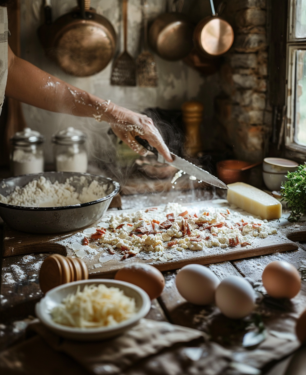 cake aux lardons et fromage