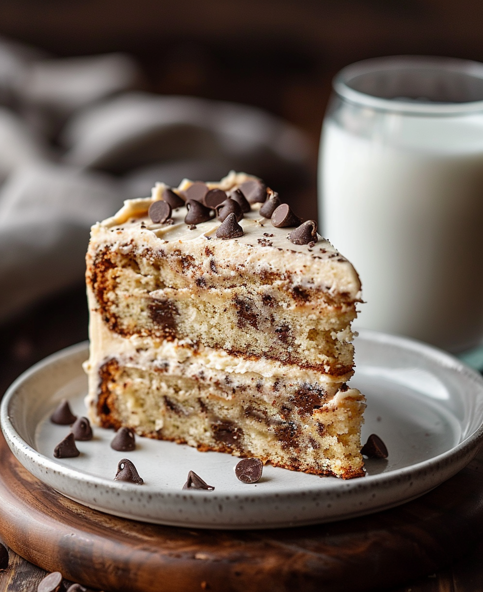 cake banane pépites de chocolat