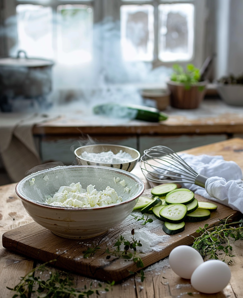 cake chèvre courgette