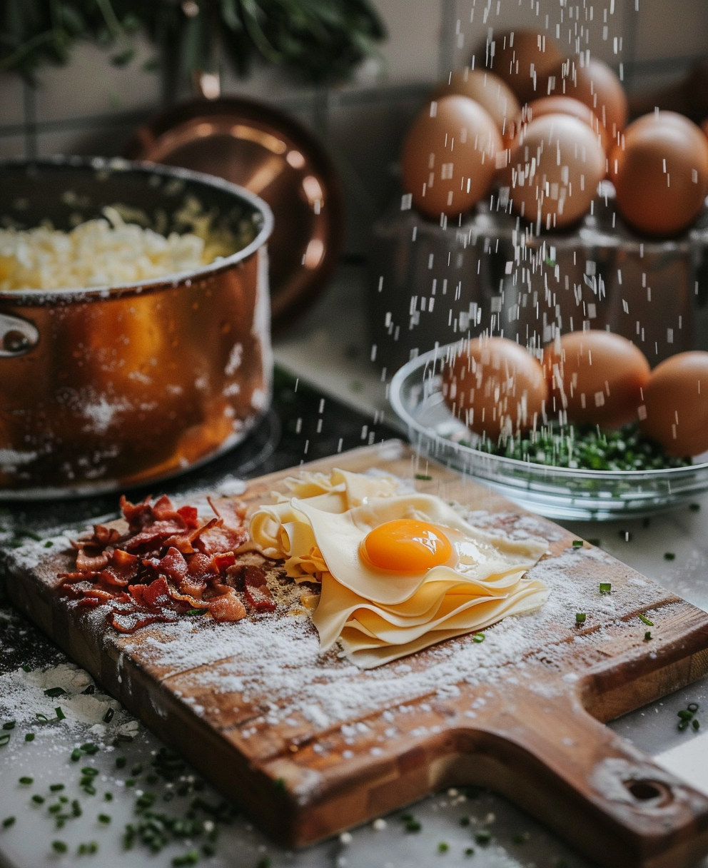 cake fromage lardons