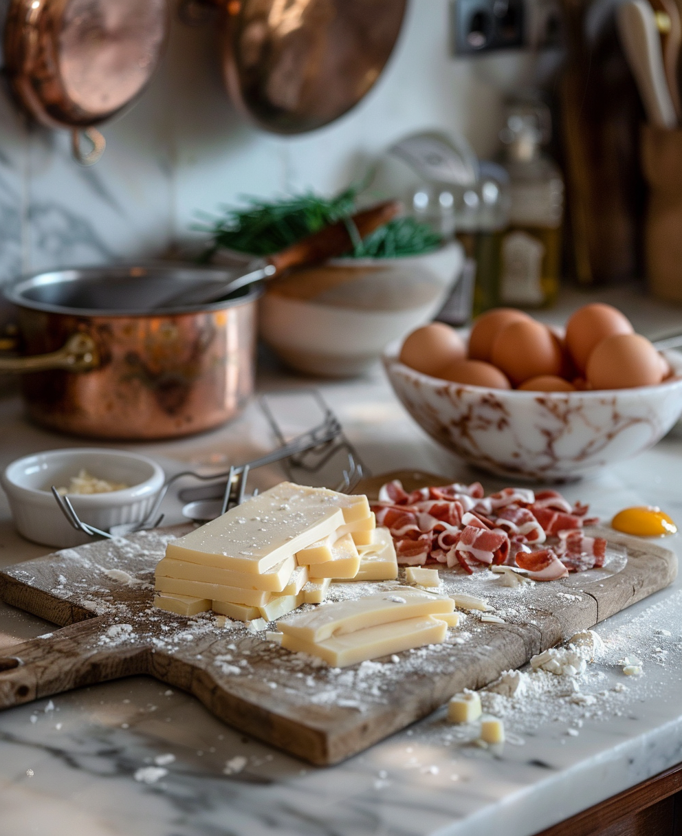 cake fromage lardons