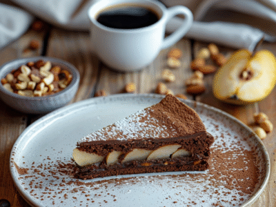 Recette Délicieuse de Cake Poire Chocolat : Simple et Gourmand