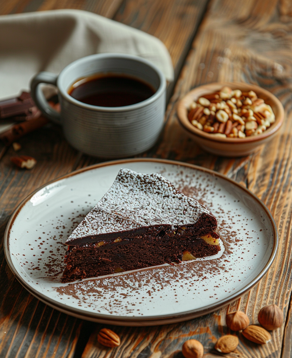 cake poire chocolat