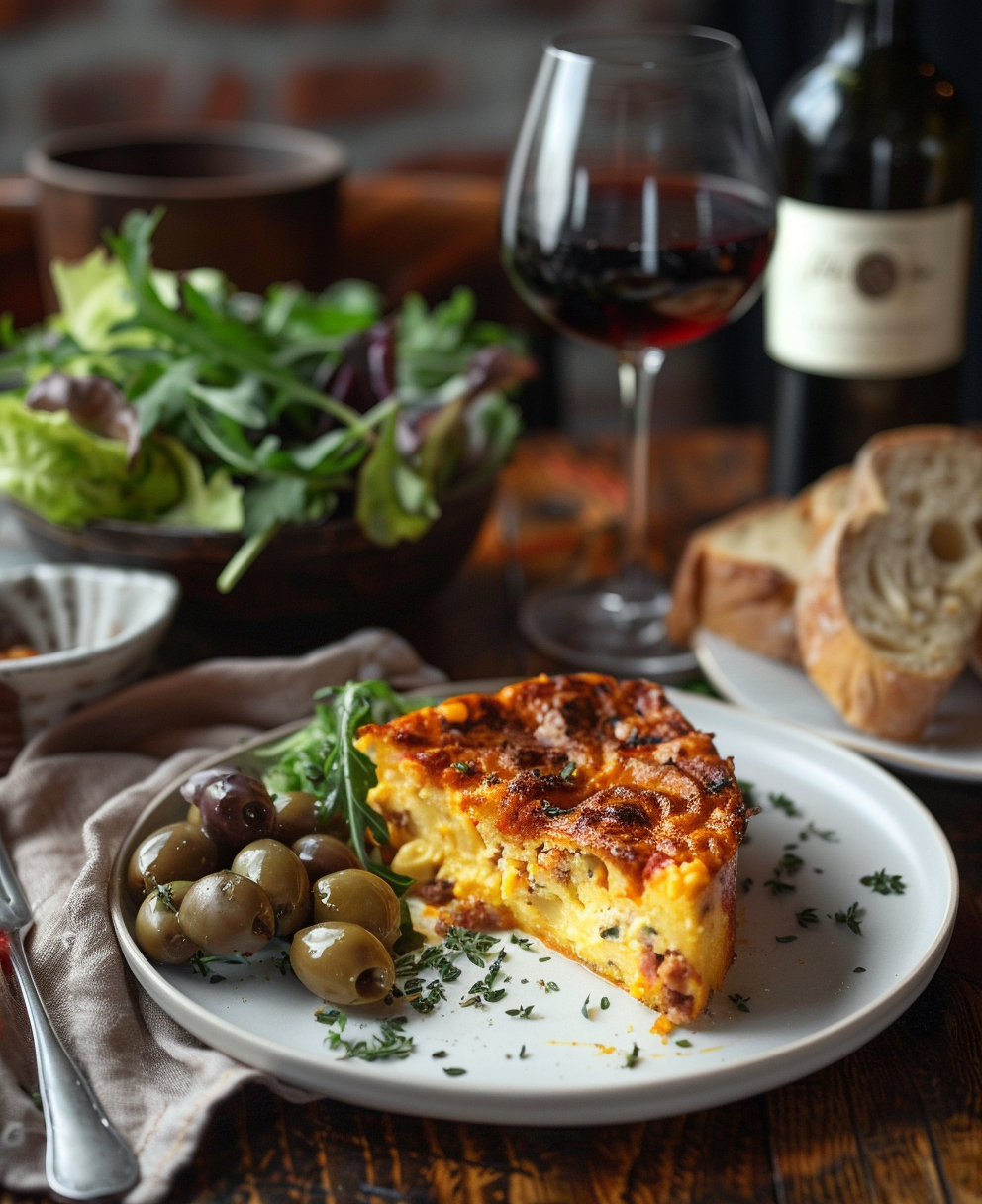 cake salé au chorizo